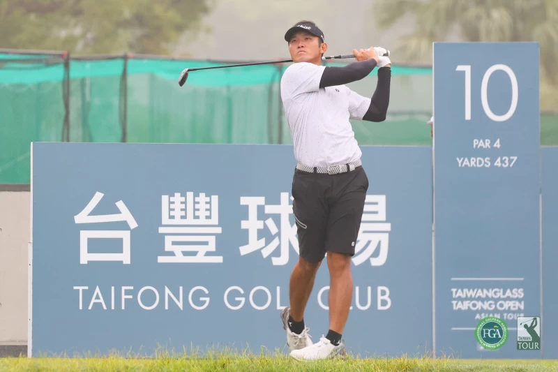 第二回合劉永華以兩回合總桿135桿-9暫列第七。Tpga／林聖凱攝影