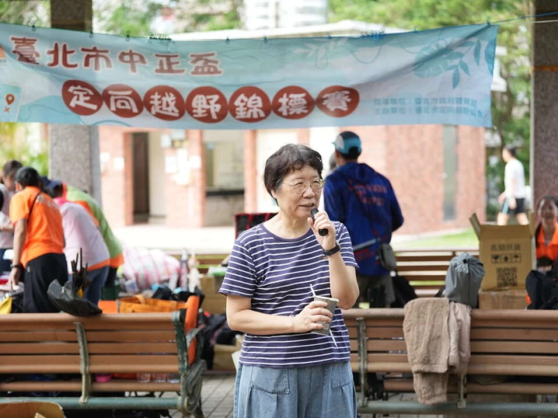 中華民國定向越野協會秘書長陳薇婷。大會提供