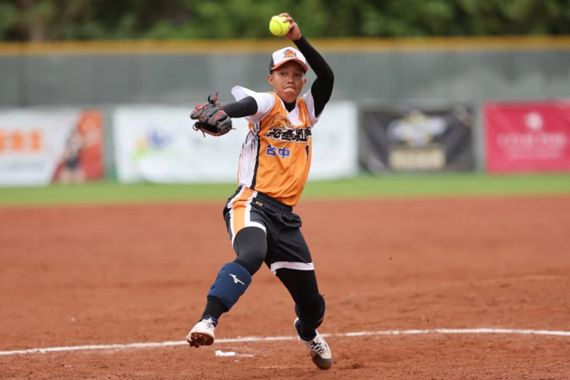兆基潘玉玲後援3.1局無失分，守住1分勝果。 （圖：企業女壘提供）
