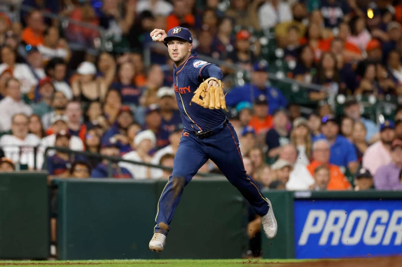 休士頓太空人首要目標就是簽回當家三壘手布萊格曼(Alex Bregman)。法新社