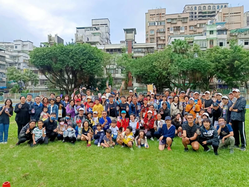 數位城區定向越野賽體驗賽有200多人參賽。定向越野協會提供