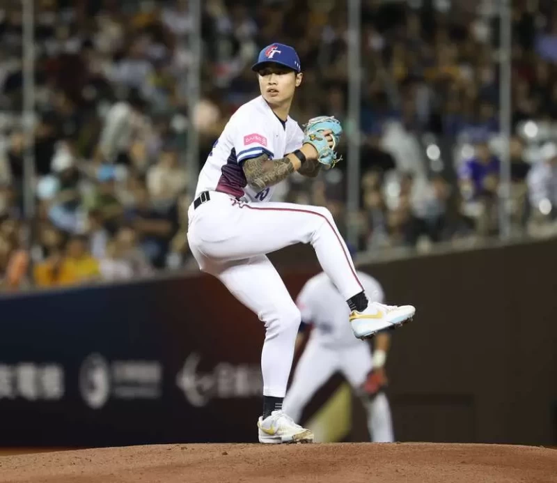 林昱珉本季在小聯盟戰績3勝6敗,防禦率4.05。資料照片