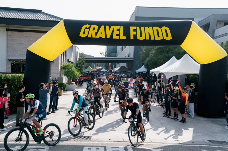 Gravel賽事受到台灣瓜友的肯定, 報名人數逐年增加。輪動台灣運動協會提供