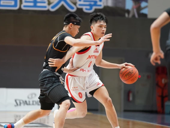 臺灣師大林韋愷連三天得分超過20,今有22分9籃板8助攻準大三元表現。大專體總提供