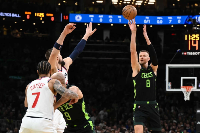 波爾辛吉斯(Kristaps Porzingis)復出,上場23分鐘繳出16分、6籃板。法新社