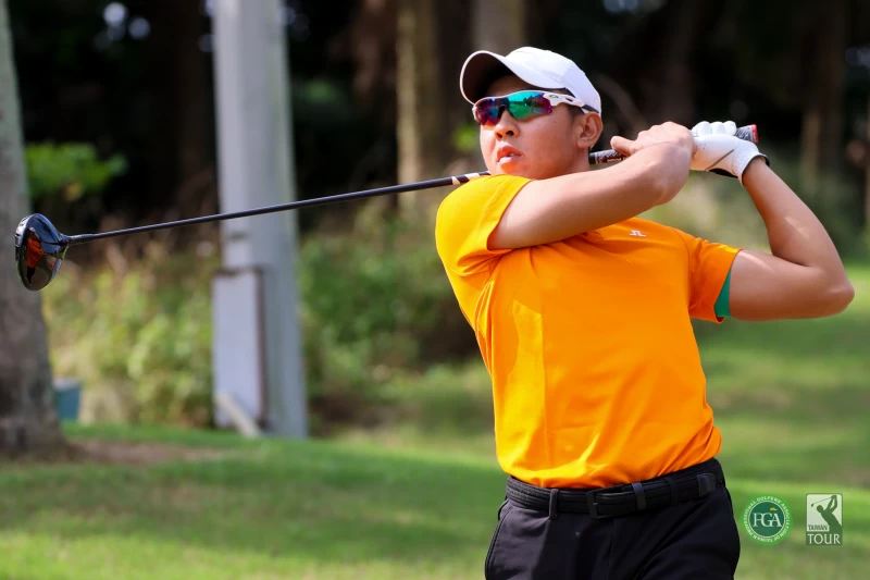 陳威勝以兩回合總成績141桿-3拿下生涯首冠。Tpga／林聖凱攝影