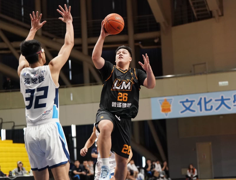 黎明學院史魯齊13分。大專體總提供