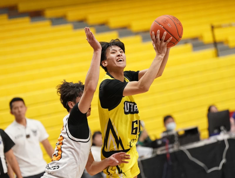 北市大學陳鏡名17分全隊最高。大專體總提供