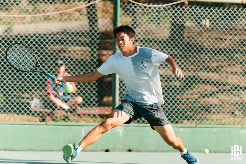 U16男單冠軍選手曾子淵。大會提供