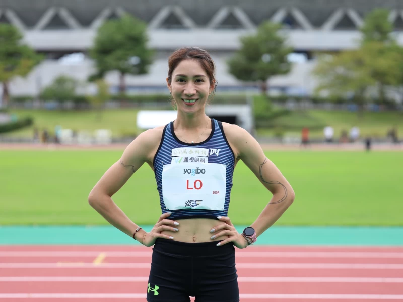 跨欄女神羅佩琳。查爾斯運動行銷提供