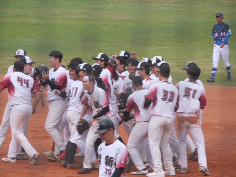 世新大學睽違14年拿到公開一級勝利。吳敏欣攝