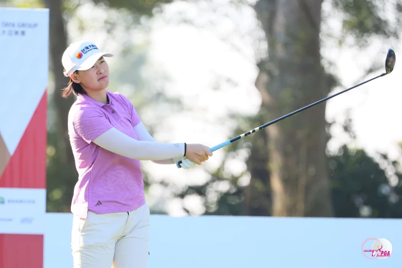 李旻第一回合打出68桿-4暫並列第三。Tlpga／葉勇宏攝