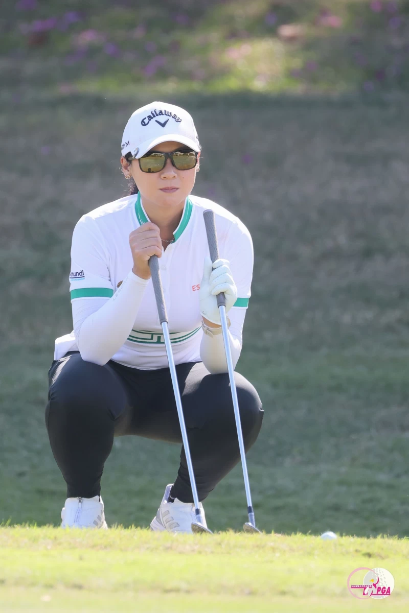 泰國選手布薩巴甘以兩回合總桿137桿-7暫並列領先。Tlpga／葉勇宏攝