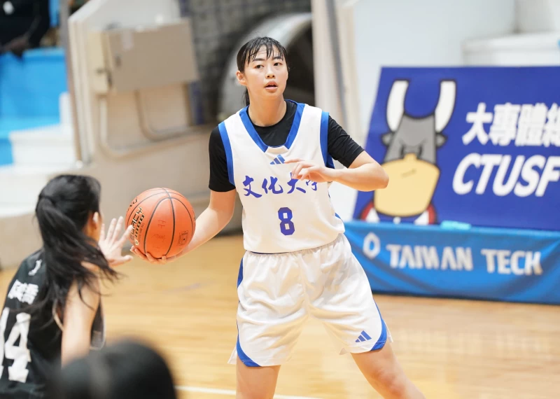 文化大學楊幸恩送出11次助攻。大專體總提供