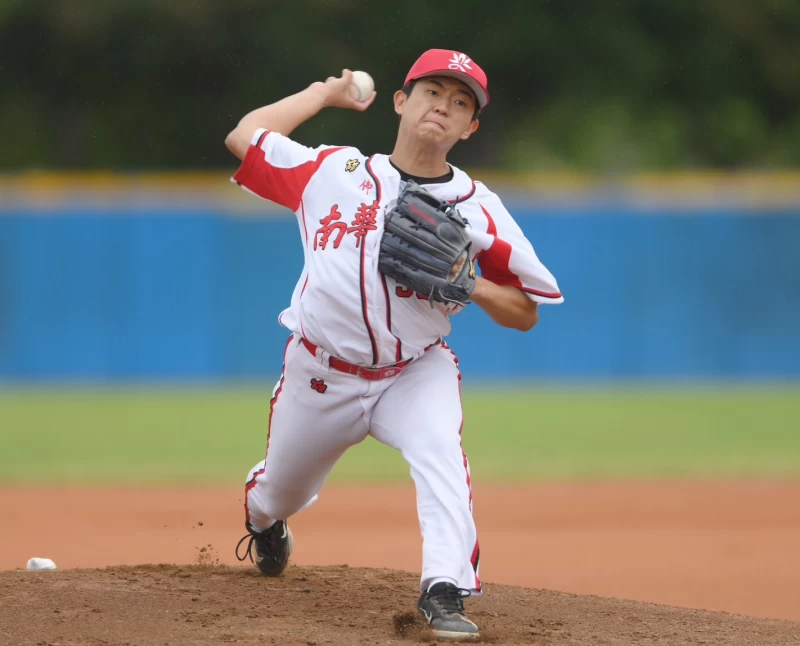 陳勇志5局先發無失分。大專體總提供