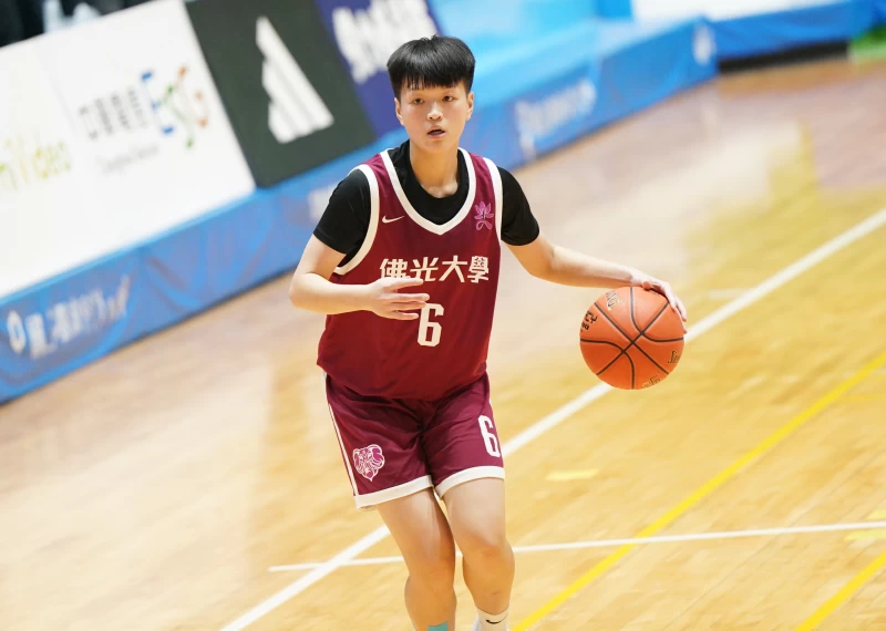 佛光大學連文鈴本階段傷癒復出本場攻下20分11籃板。大專體總提供