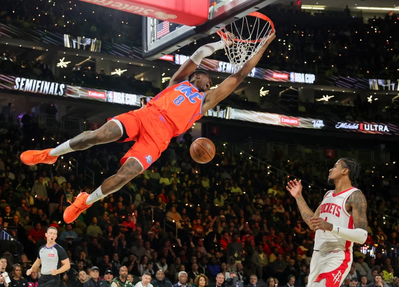 雷霆近10戰9勝1敗，過盤率7成，除了在NBA盃過關斬將外，例行賽與盤口都是5連勝。法新社