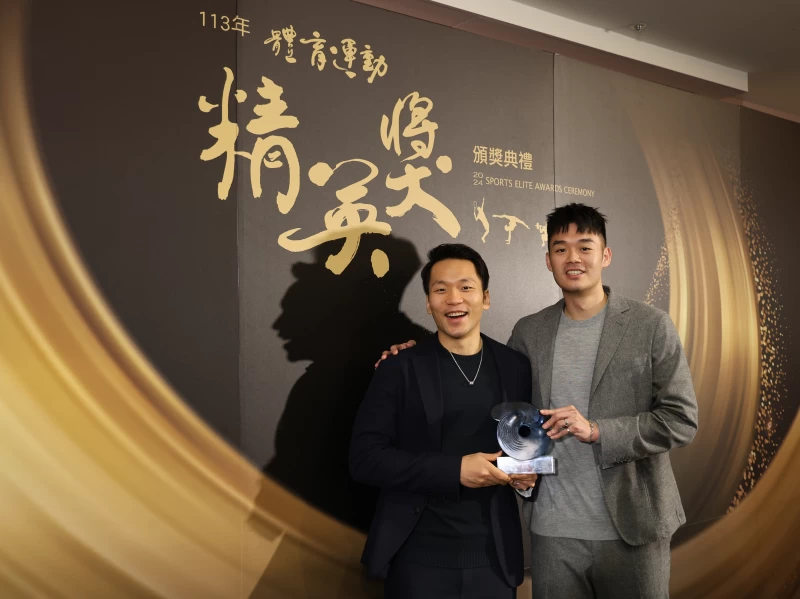 王齊麟/李洋二度也是最後一次合體獲最佳團隊獎。李天助攝