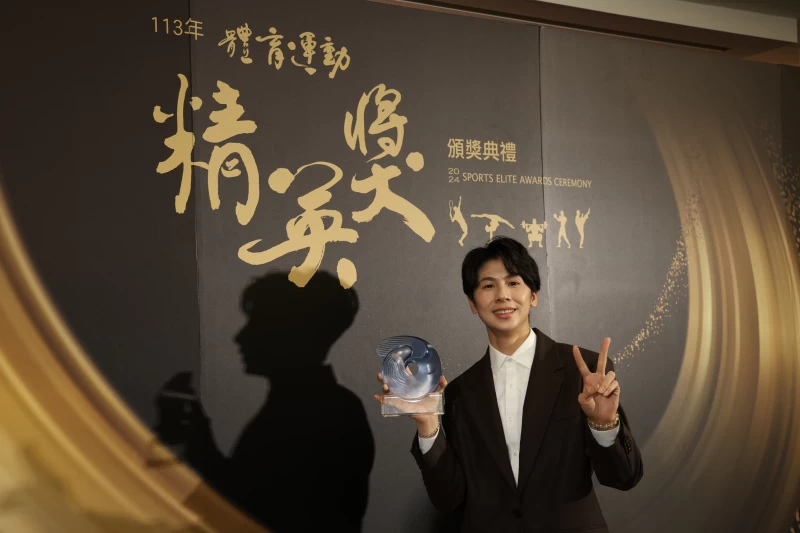 林郁婷第二度獲得最佳女運動員獎頭銜。李天助攝