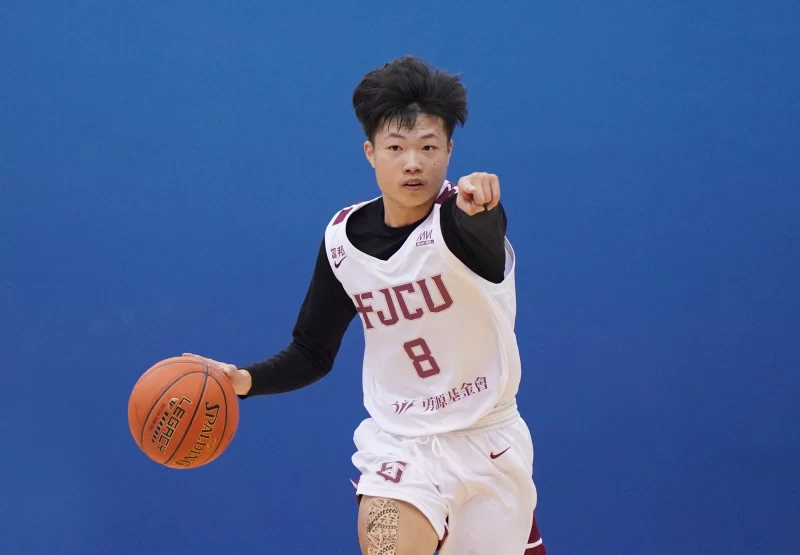 輔大林哲宇飆進6記外線全場全隊最高24分。大專體總提供