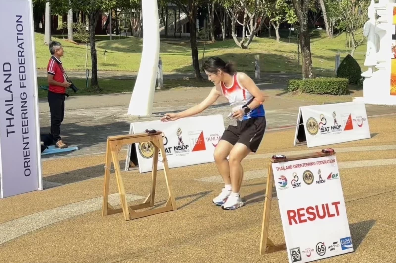 中華女將謝品安在18歲得第6最佳。定向越野協會提供