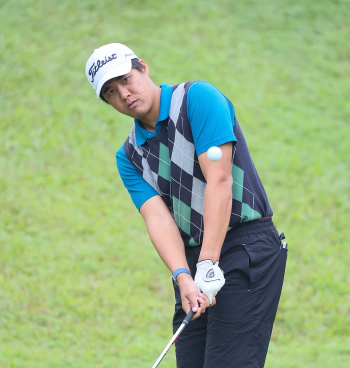 第一回合泰國選手塔維特波爾泰以66桿-6暫並列第一。Tpga ／林聖凱攝影