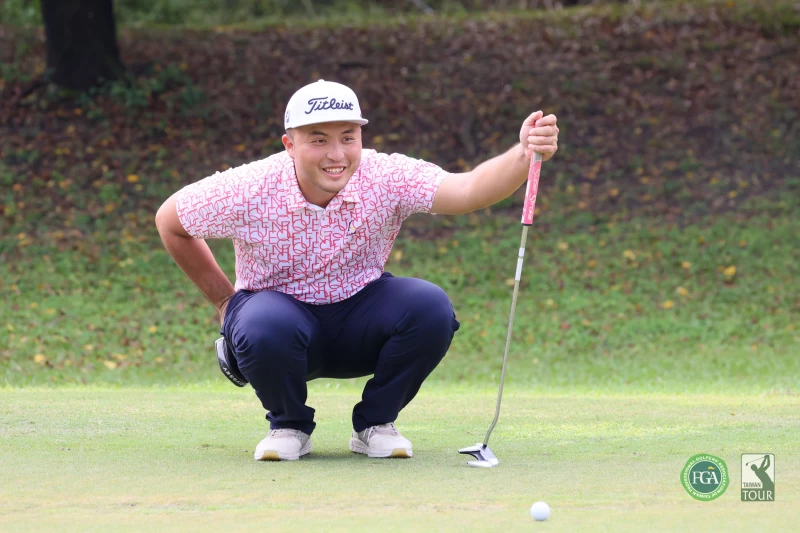 王勝暉以兩回合總桿138桿-6暫並列第五。Tpga／林聖凱攝