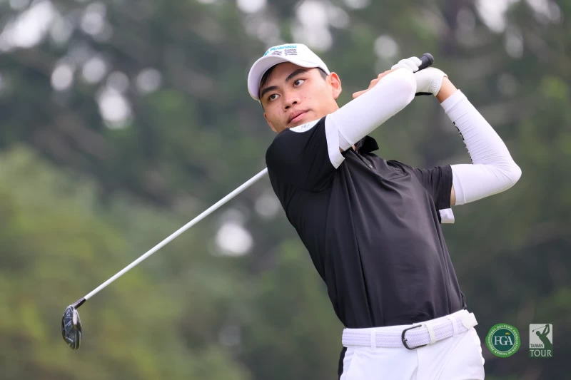 陳佑宇以兩回合總桿135桿-9暫並列第一。Tpga／林聖凱攝