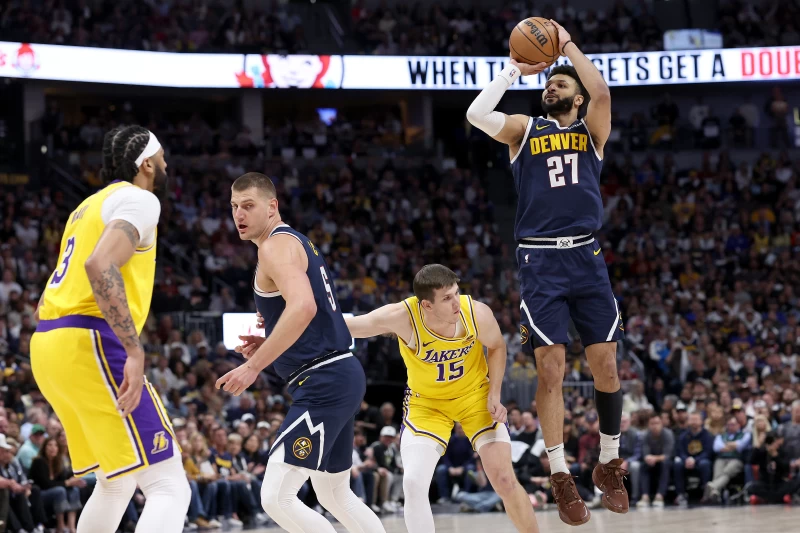 金塊較大的隱憂是主控莫瑞(Jamal Murray)因腳踝傷勢聖誕大戰出賽成疑。法新社