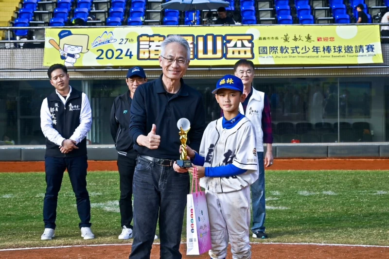 葉承翰無四死完投拿Mvp。大會提供