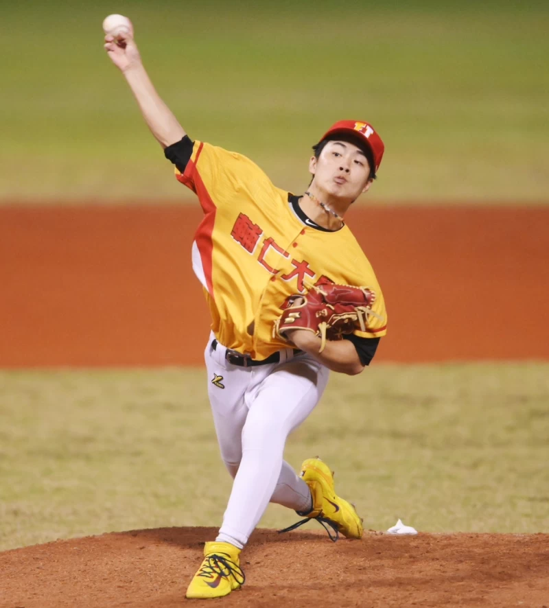 李斯特本屆5場先發通通勝投。大專體總提供