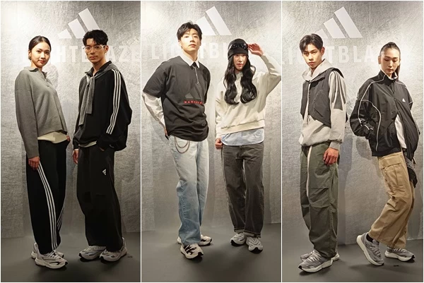 LIGHTBLAZE 系列適合的休閒CITY SPORTS(左起)、簡約CLEAN FIT和戶外MODERN WORKWEAR打扮。詹健全攝