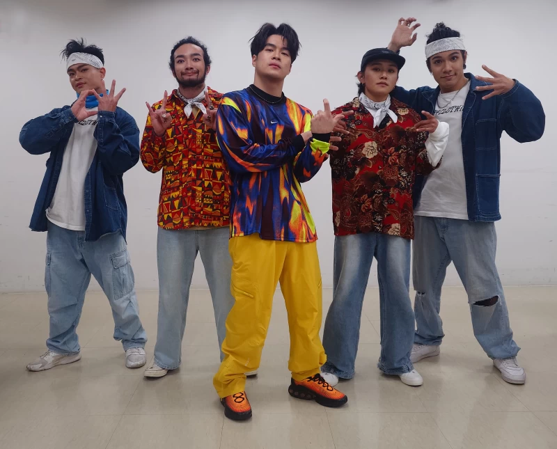 孫振B-Boy Quake與City4舞團在台北跨年演出。官方提供