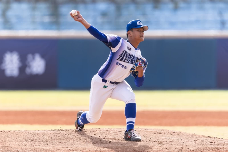 洪晨勛擺脫先發病繳6.1局好投。大專體總提供