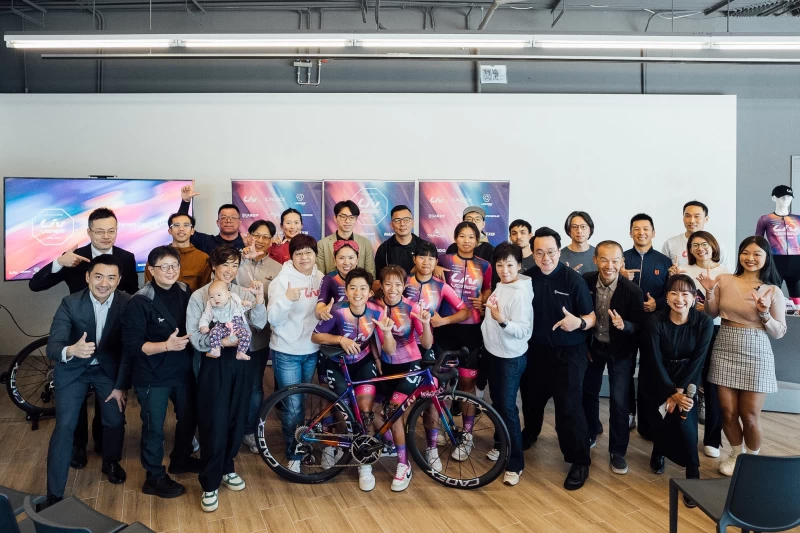 陳彥霖對自由車的熱情獲得不少贊商的支持。官方提供