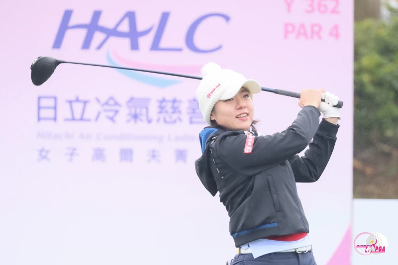 蔡佩穎首回合71桿-1暫時並列第四。Tlpga提供／葉勇宏攝