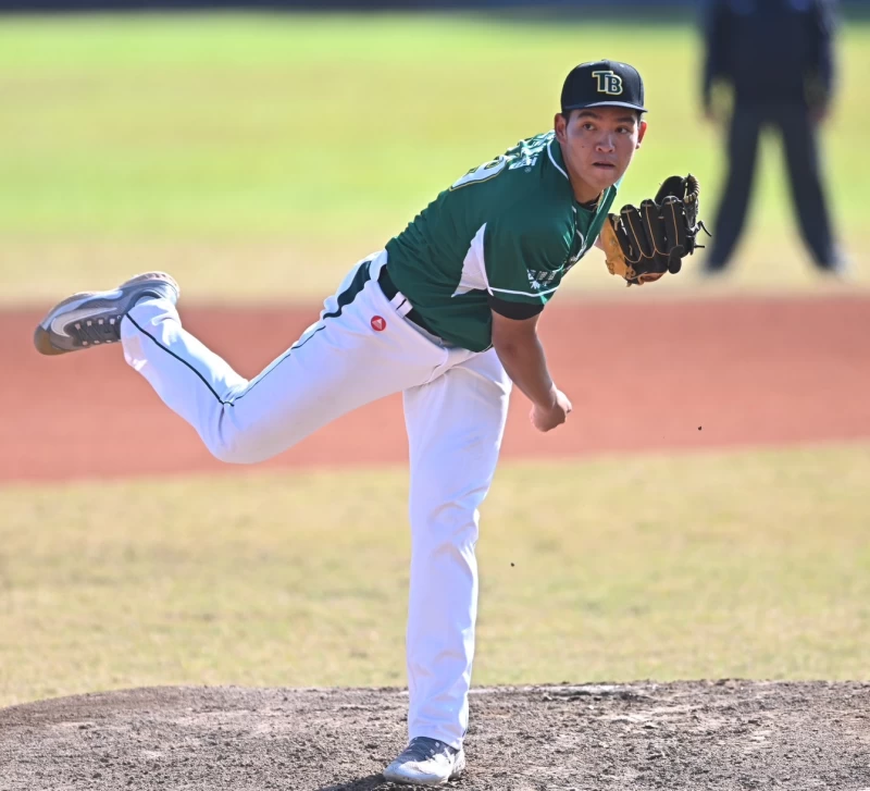 黃玠瀚5局先發勝但教頭不認為滿意。大專體總提供