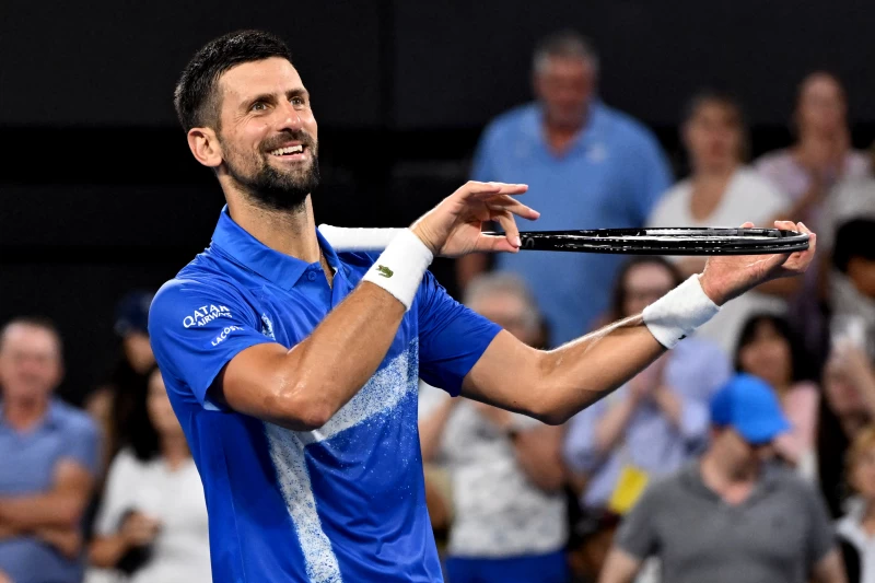 前球王喬科維奇（Novak Djokovic）。法新社