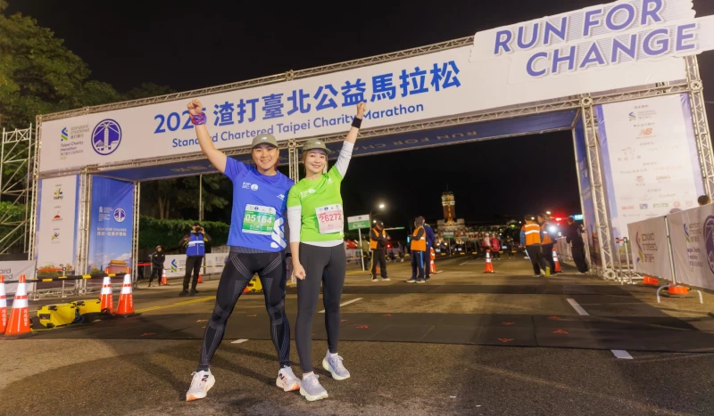 王仁甫繼蒙古極地馬後回歸平地馬拉松於今天挑戰渣打馬全馬賽事。高雄運發局提供