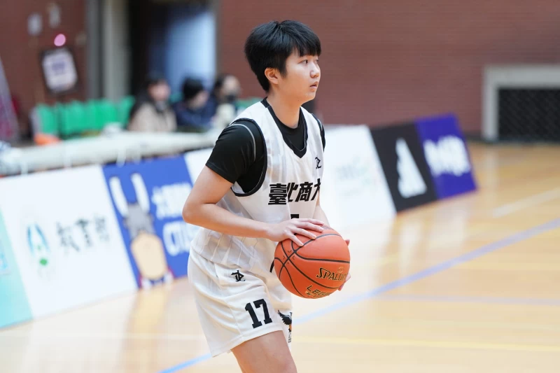 臺北商大郭又瑄15分5籃板4抄截。大專體總提供
