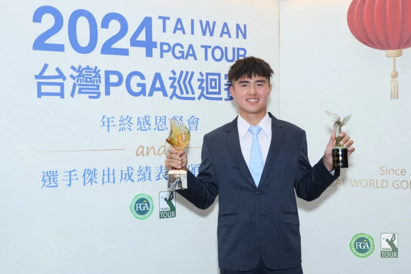 Threebond挑戰巡迴賽獎金王及最佳新人獎蘇晉弘。Tpga／林聖凱攝影
