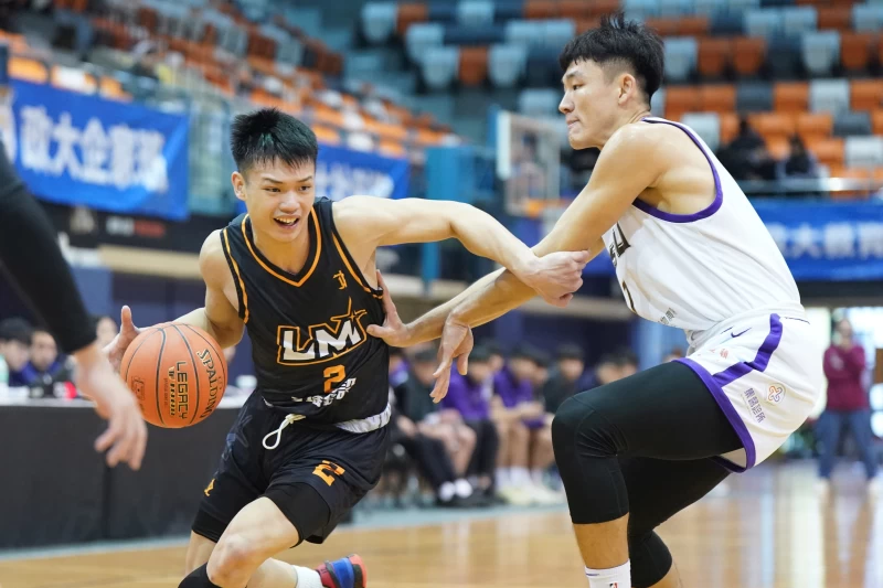 黎明學院田曜樂12分9助攻7籃板2抄截。大專體總提供