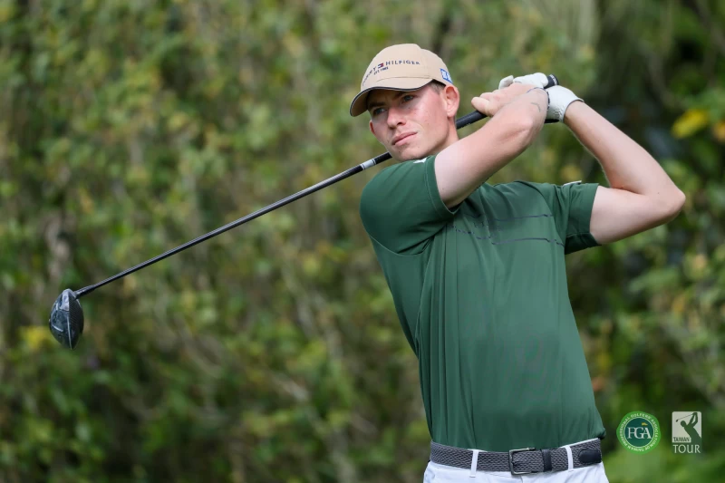 美國選手格蘭特戈弗雷以三天總桿數205桿-11排名第一。Tpga/林聖凱攝影