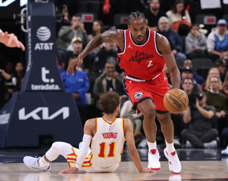 雷納德(Kawhi Leonard)回歸,雖非每場都打但明顯帶起球隊氣勢。法新社
