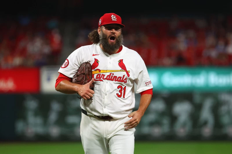 上季為聖路易紅雀效力的37歲先發投手林恩(Lance Lynn)。法新社