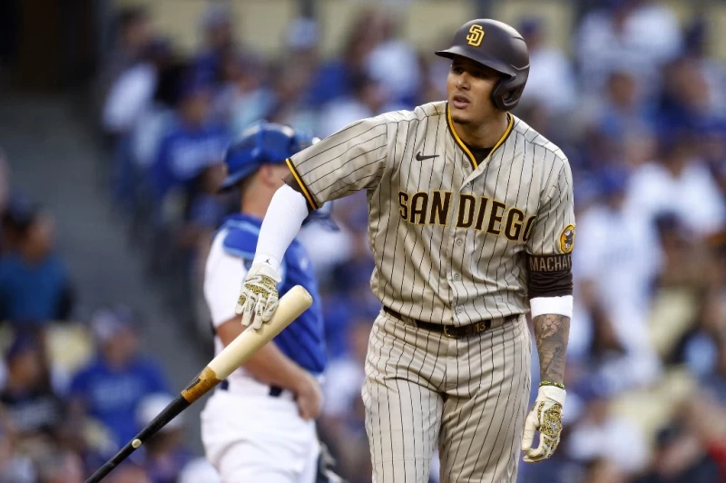 教士一哥馬查多（Manny Machado）。法新社