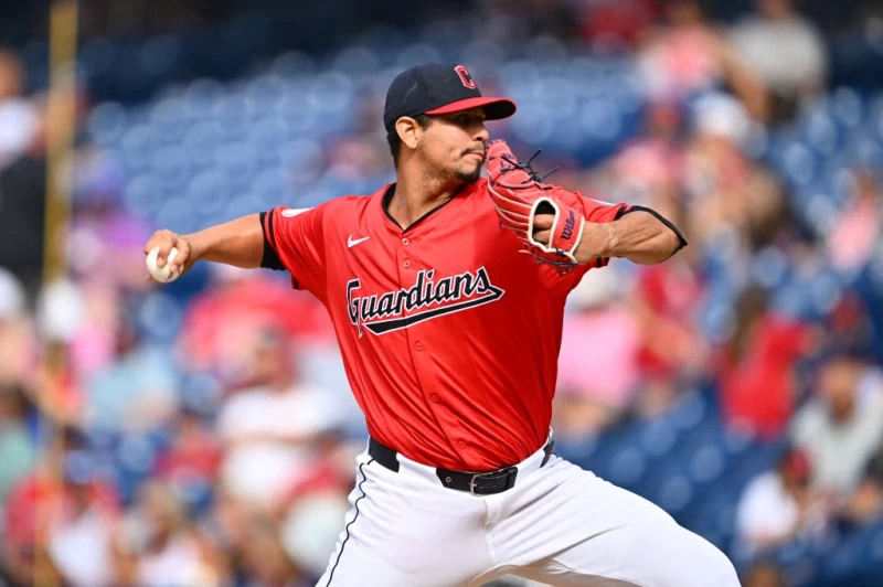 紐約洋基簽下前美聯勝投王「餅乾」卡拉斯可（Carlos Carrasco）。法新社