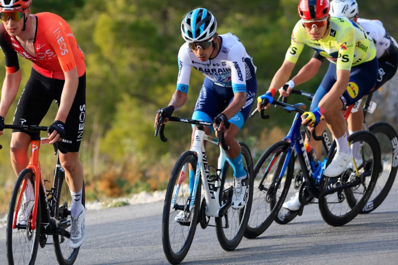 哥倫比亞小將和他的斯特拉戰馬固守在集團當中伺機而動。Sprint Cycling提供
