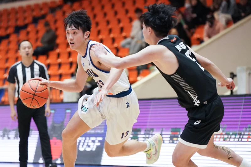 虎尾科大大一曾韋翔22分刷新個人UBA新高。大專體總提供