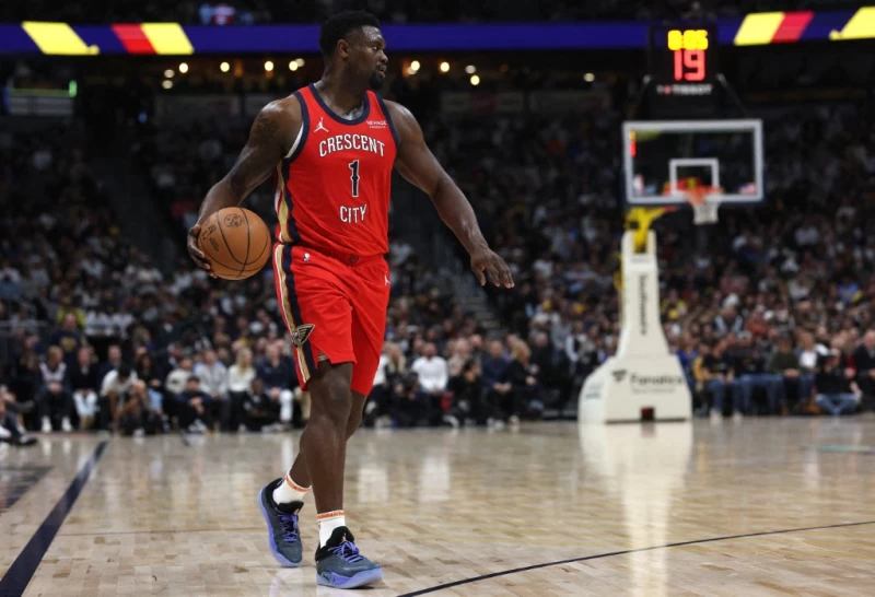 鵜鶘「胖虎」威廉森(Zion Williamson)體重減到120公斤。法新社